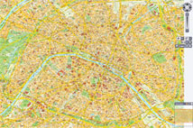 Map of Paris